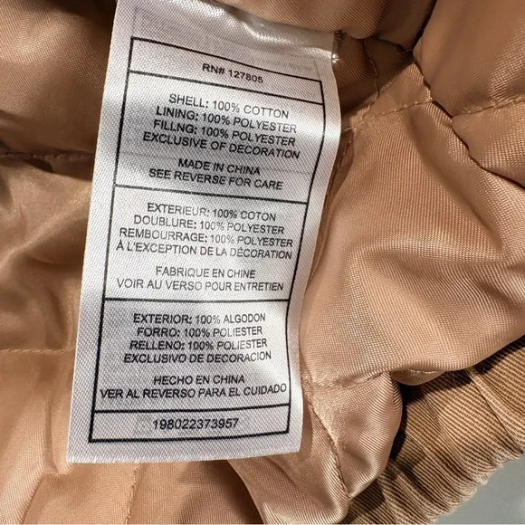 Cropped Utility Jacket Spring Casual XL Cottagecore - Picture 7 of 8